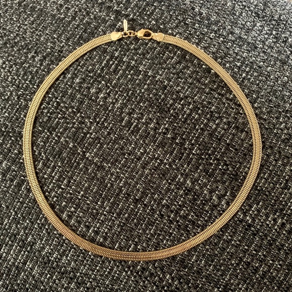 Napier Jewelry - Vintage Napier plain flat mesh chain